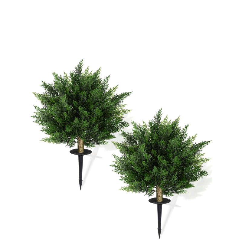 Faux Cypress Topiary Tree