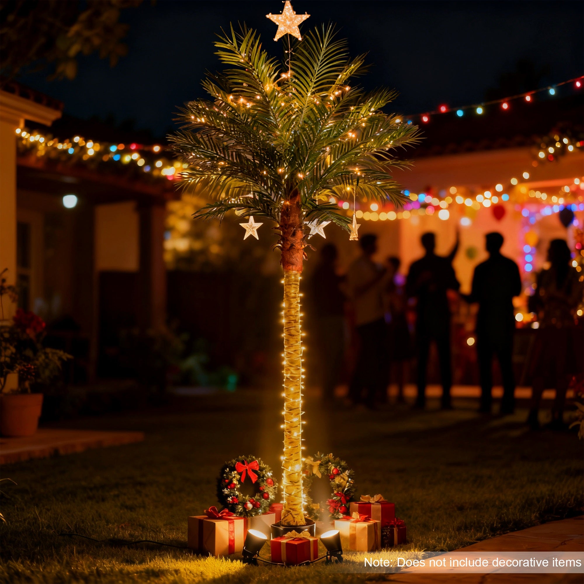 Christmas Palm trees