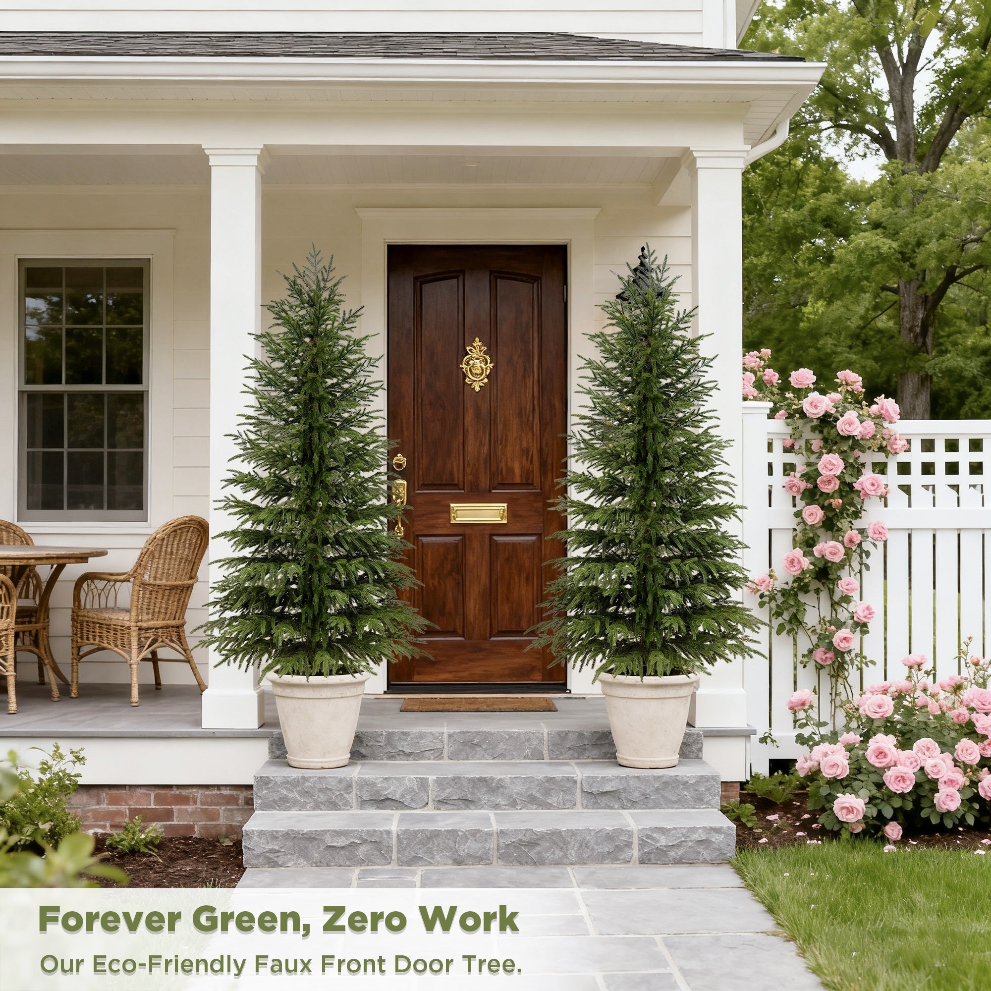 2/3/4/5/6FT Artificial Norfolk Pine Trees