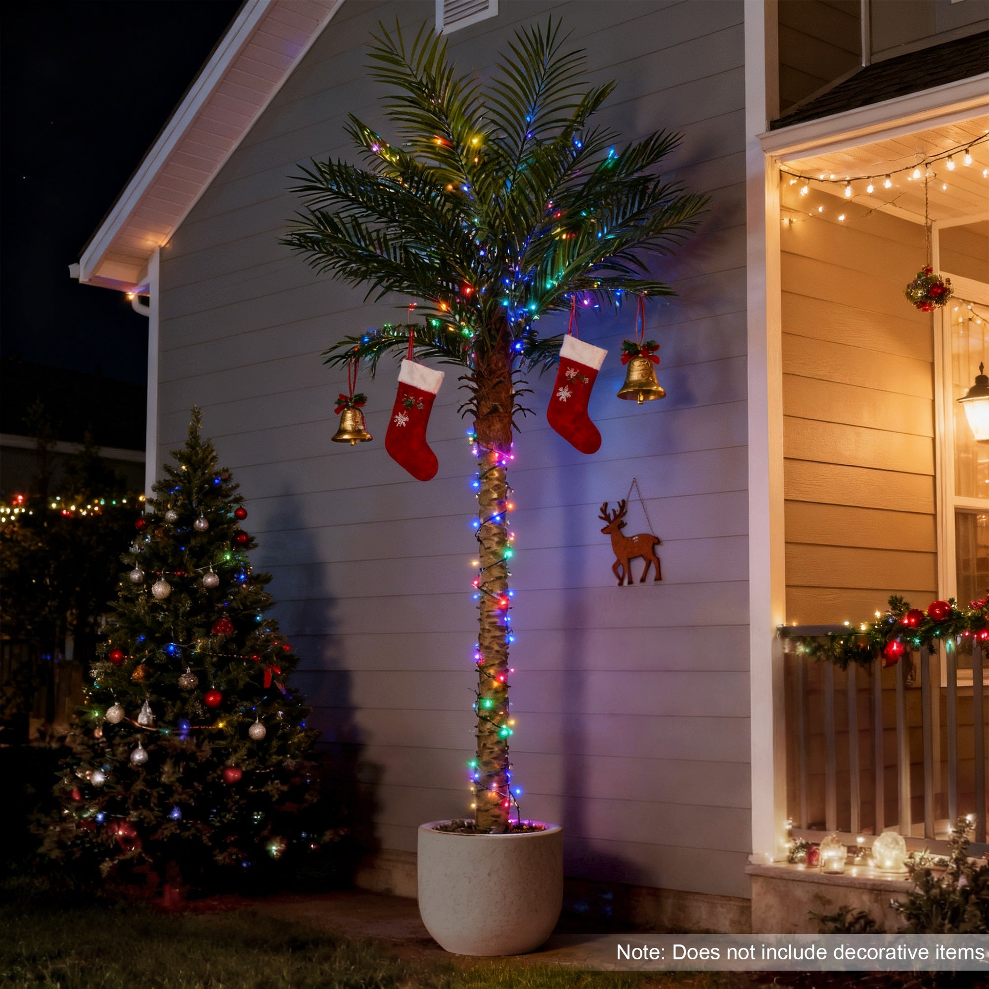 Christmas Palm trees