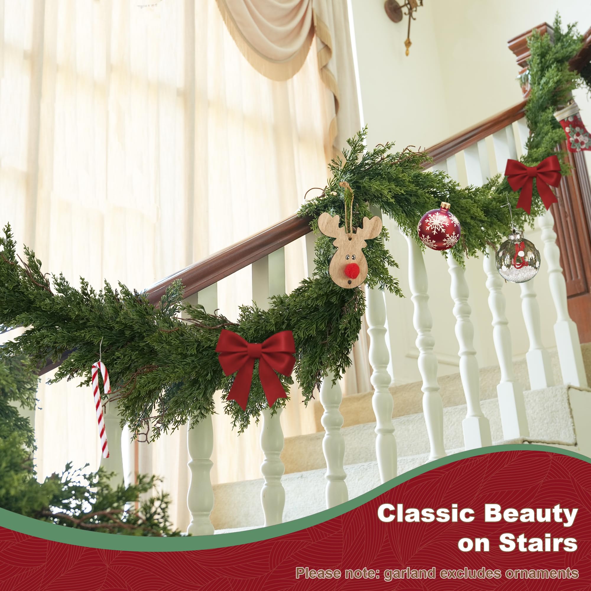 2/3/4/5FT 2Pack The King of Christmas trees(Cypress Trees)