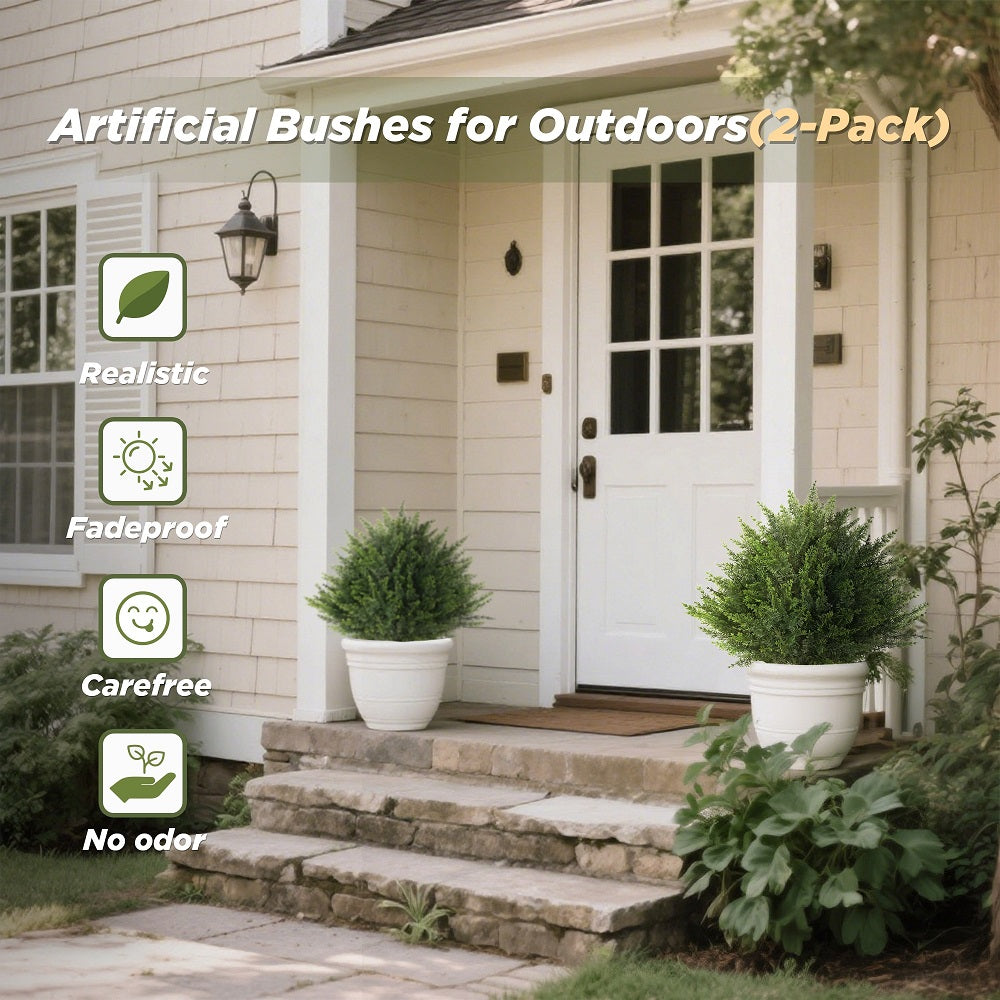 2FT 2 Set Super Dense Artificial Cedar