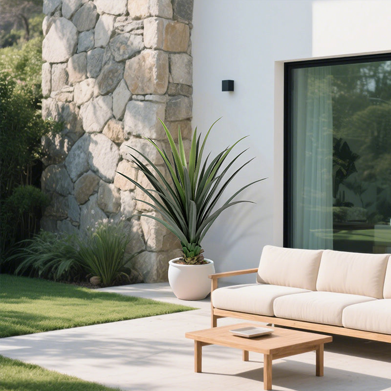 4FT Spiked Agave Potted Plant