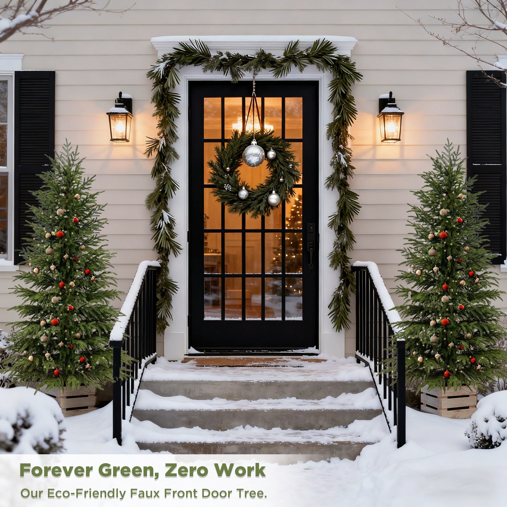 2/3/4/5/6FT Artificial Norfolk Pine Trees