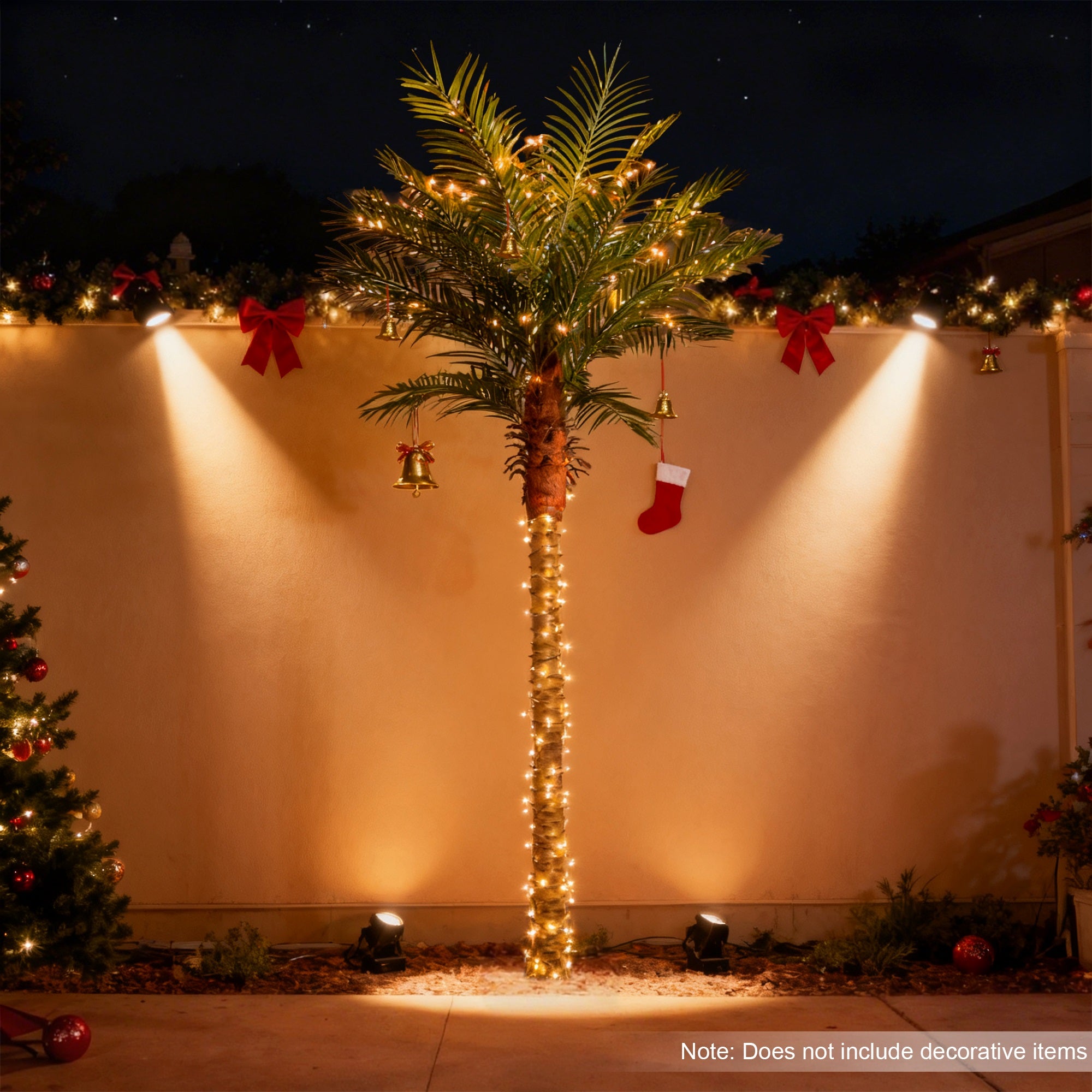 Christmas Palm trees