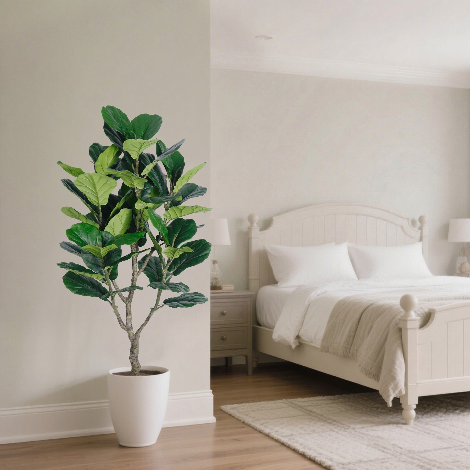 4.5FT Artificial Ficus Lyrata Fiddle Leaf
