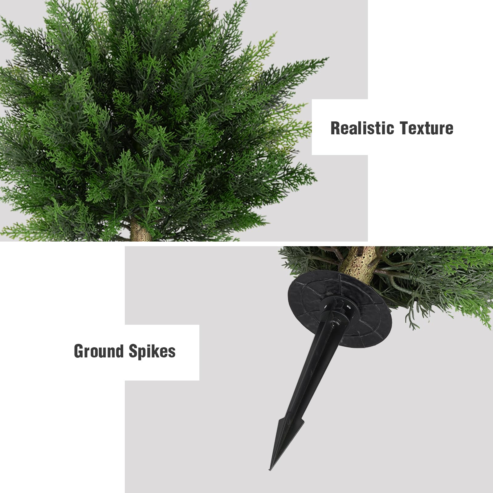 Faux Cypress Topiary Tree-4